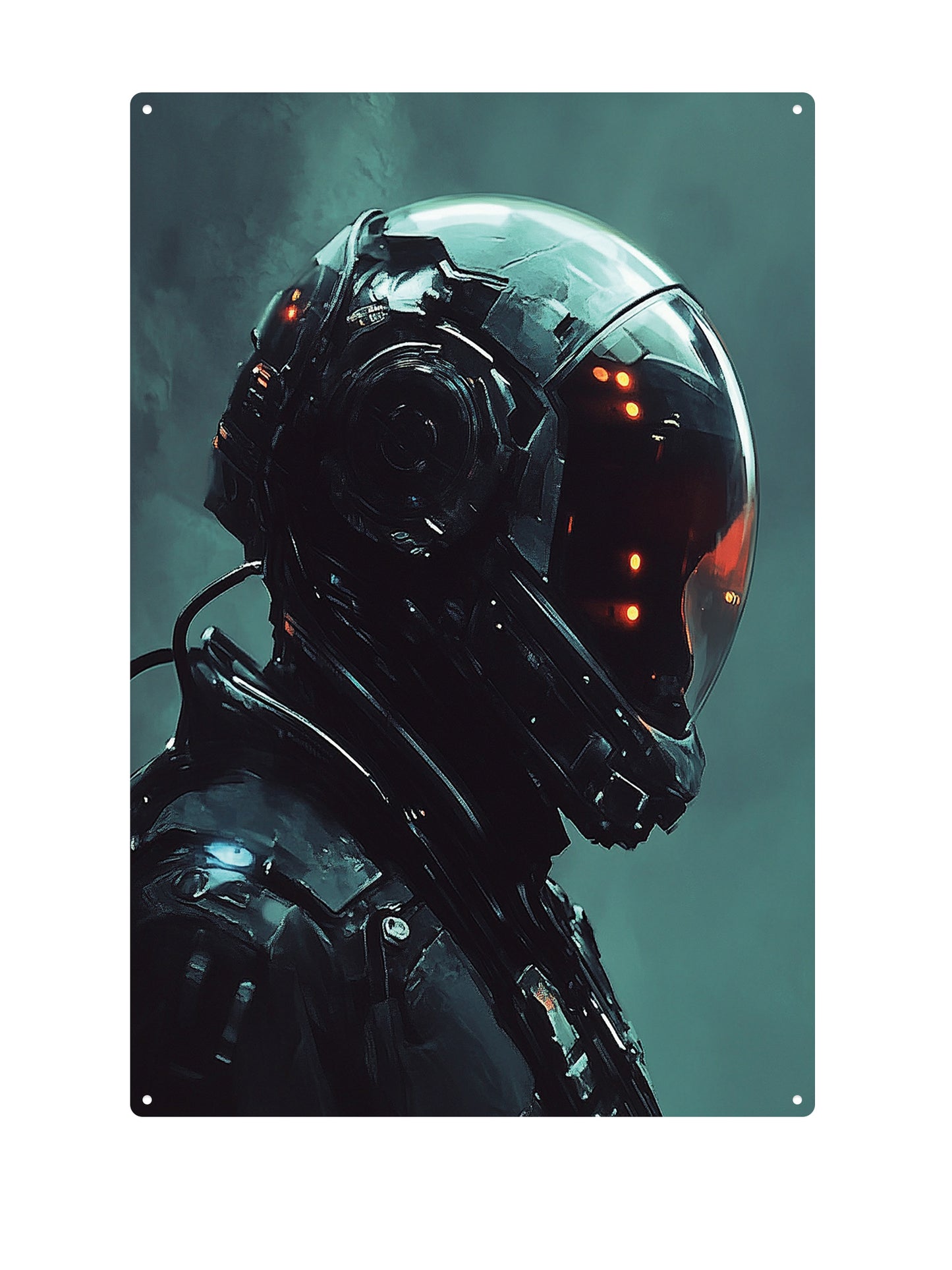 Futuristischer Astronaut