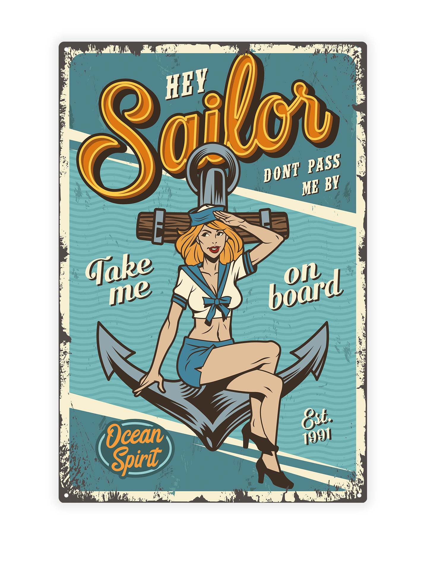 Seemann Pin-up-Girl