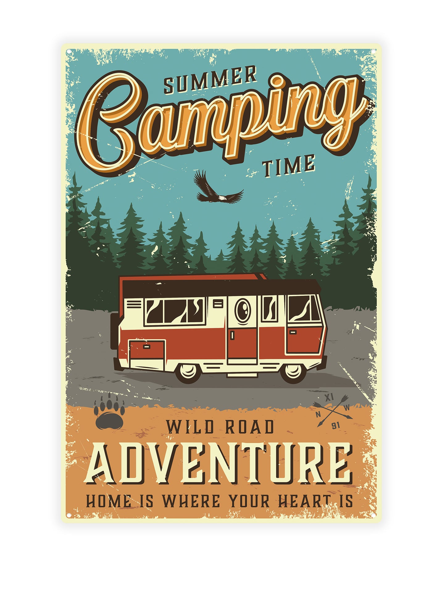 Sommercampingzeit