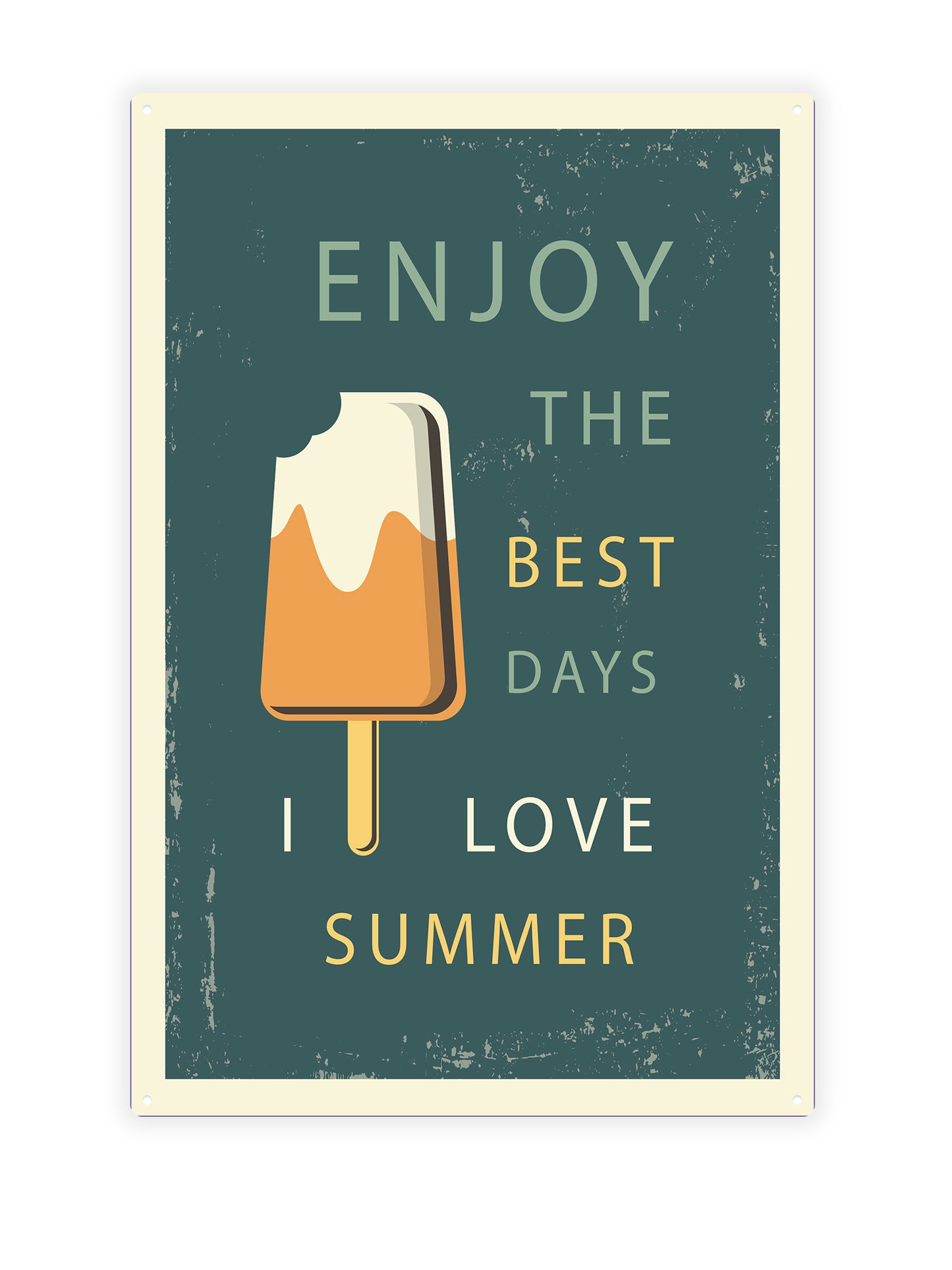 Genieße die schönsten Tage, ich liebe den Sommer