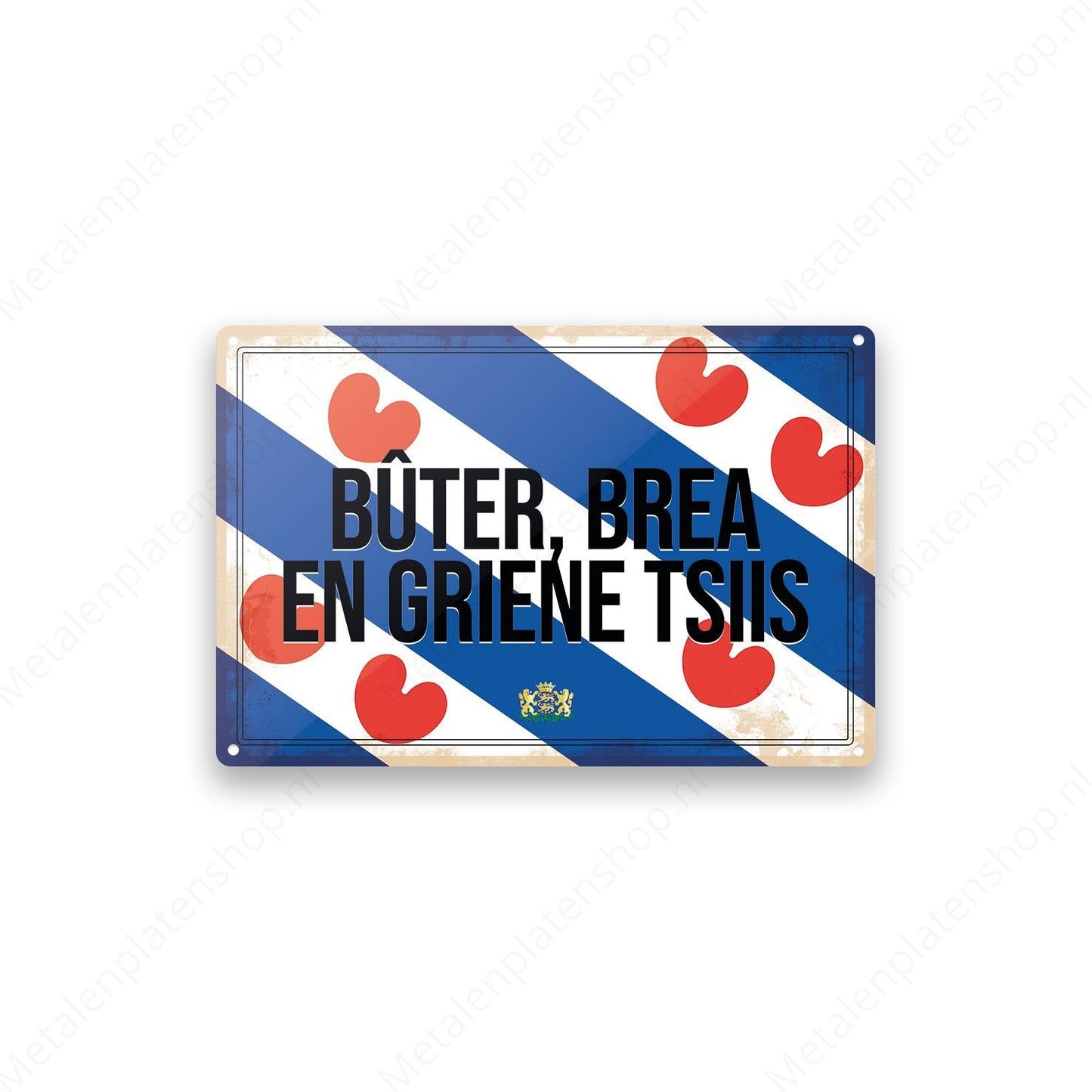 Metal Wall Sign - FC Utrecht - Haller 91 Shirt