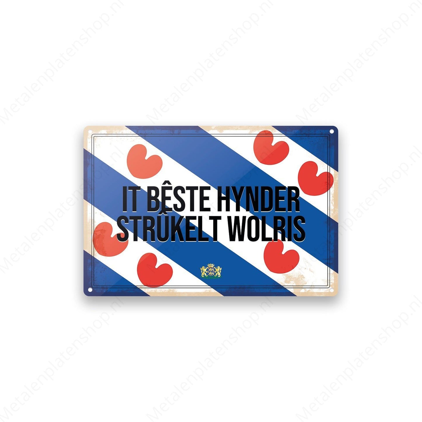Metal Wall Sign - FC Utrecht - Haller 91 Shirt
