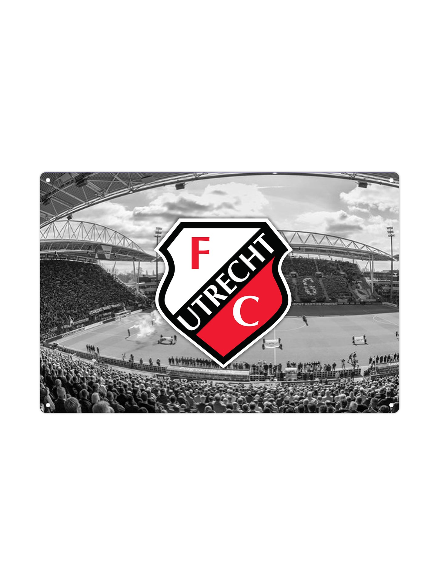 FC Utrecht - Logo - Metal Wall Sign