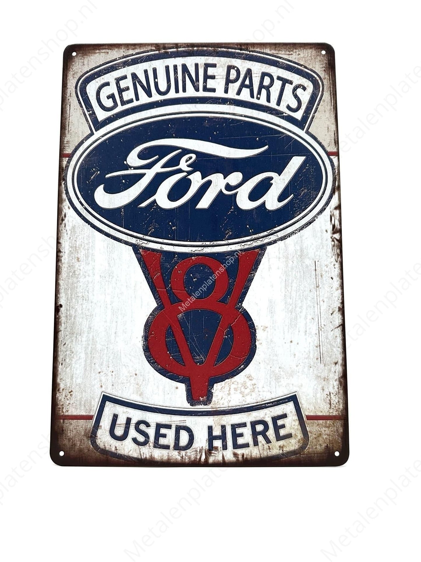 Ford Genuine Parts - Metal Wall Sign
