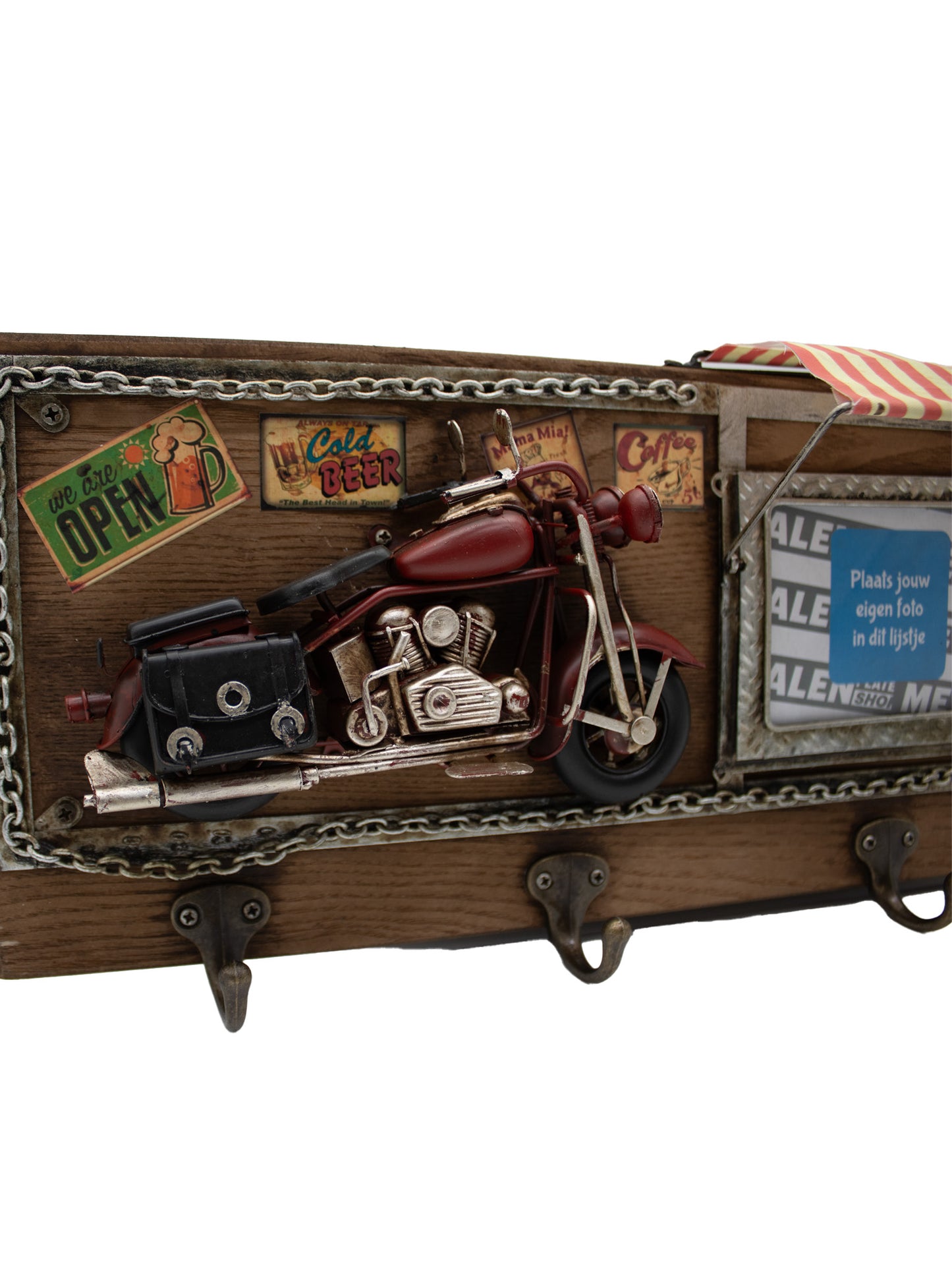 Vespa Scooter - Metal Vehicle Decoration - 60x38cm