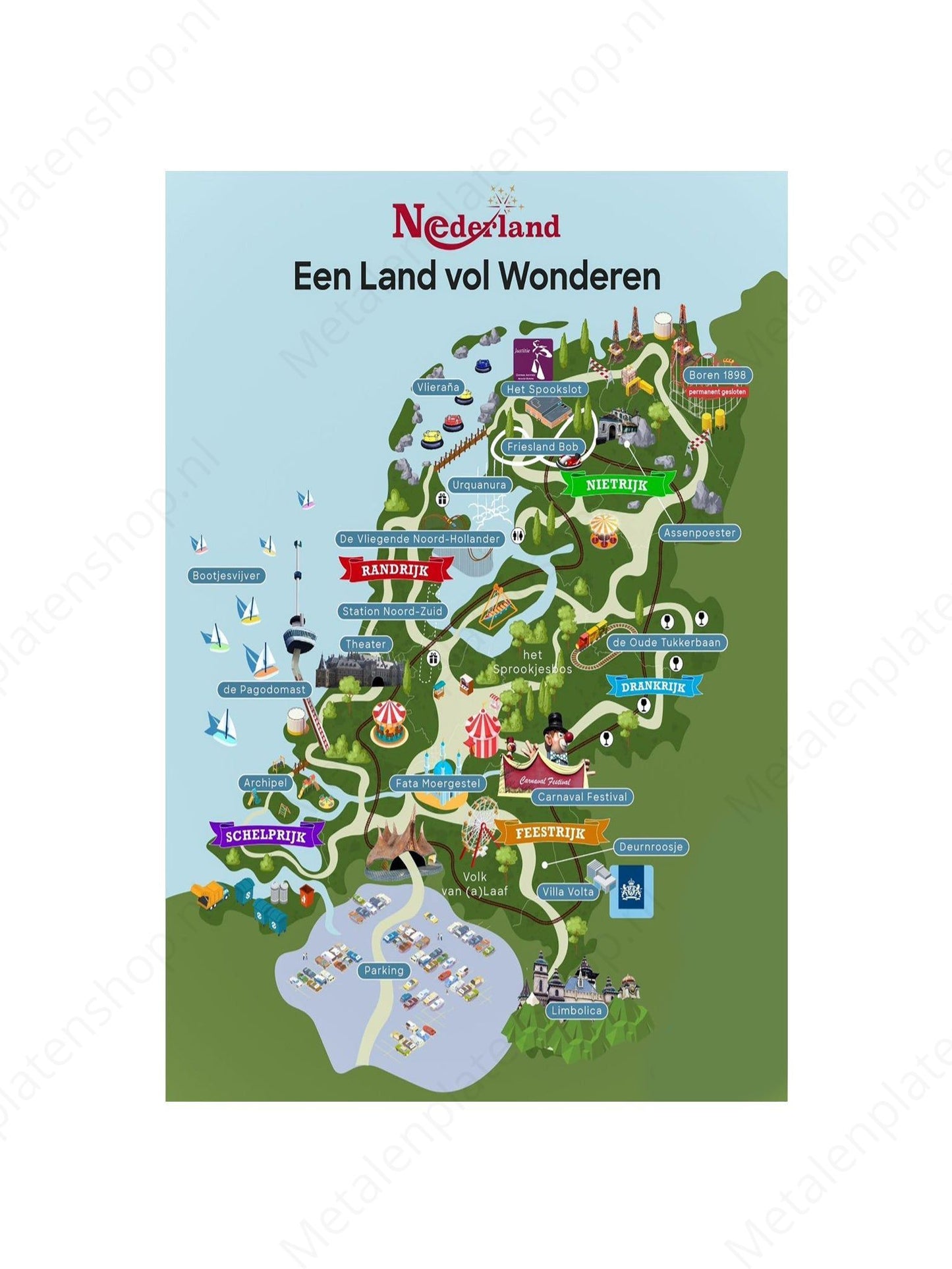 Was wäre, wenn dies die Niederlande wären?