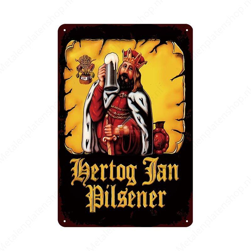 Hertog Jan Pilsener - Metallwandschild