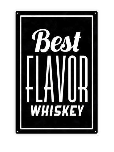 Whisky mit dem besten Geschmack - Café-Schild