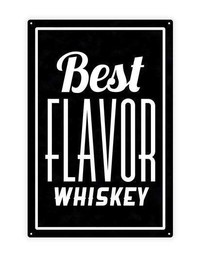 Whisky mit dem besten Geschmack - Café-Schild