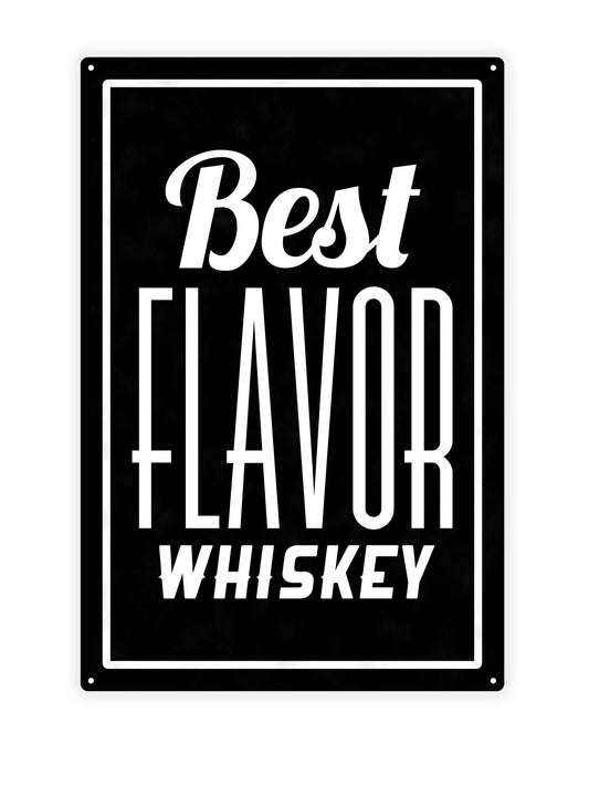 Whisky mit dem besten Geschmack - Café-Schild