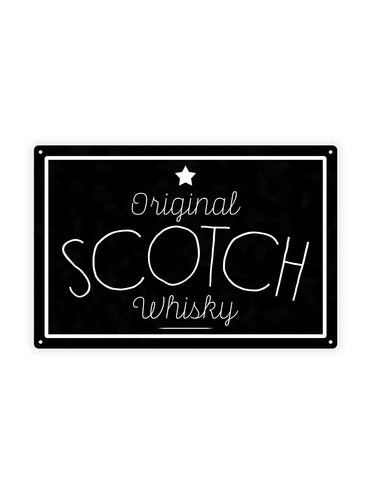 Original Scotch Whisky - Café-Schild