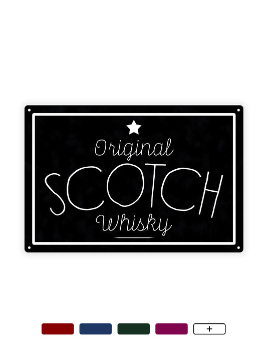 Original Scotch Whisky - Café-Schild
