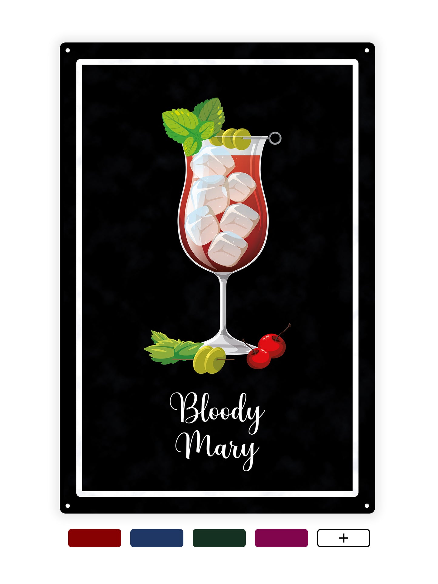 Bloody Mary - Café-Schild