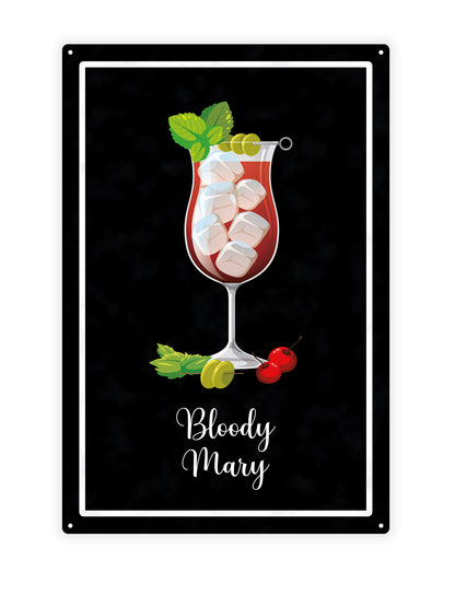 Bloody Mary - Café-Schild