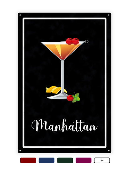 Manhattan - Café-Schild