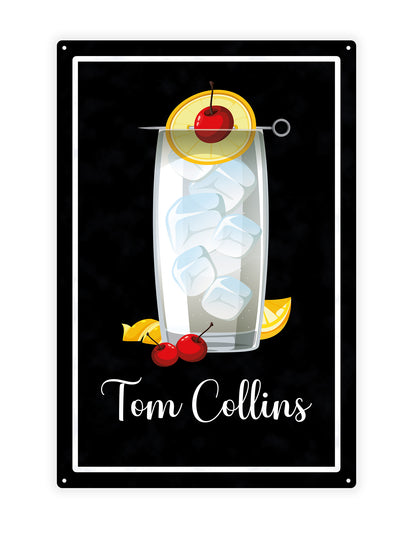 Tom Collins - Café-Schild