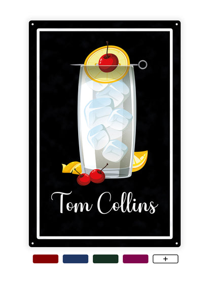 Tom Collins - Café-Schild