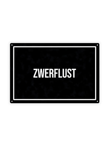 Wanderlust - Blechschild