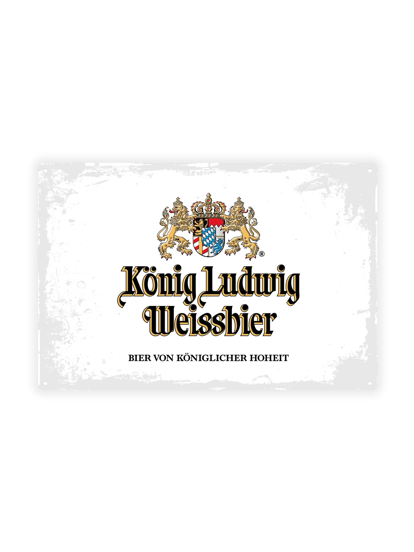 König Ludwig Weissbier - Metal Wall Sign