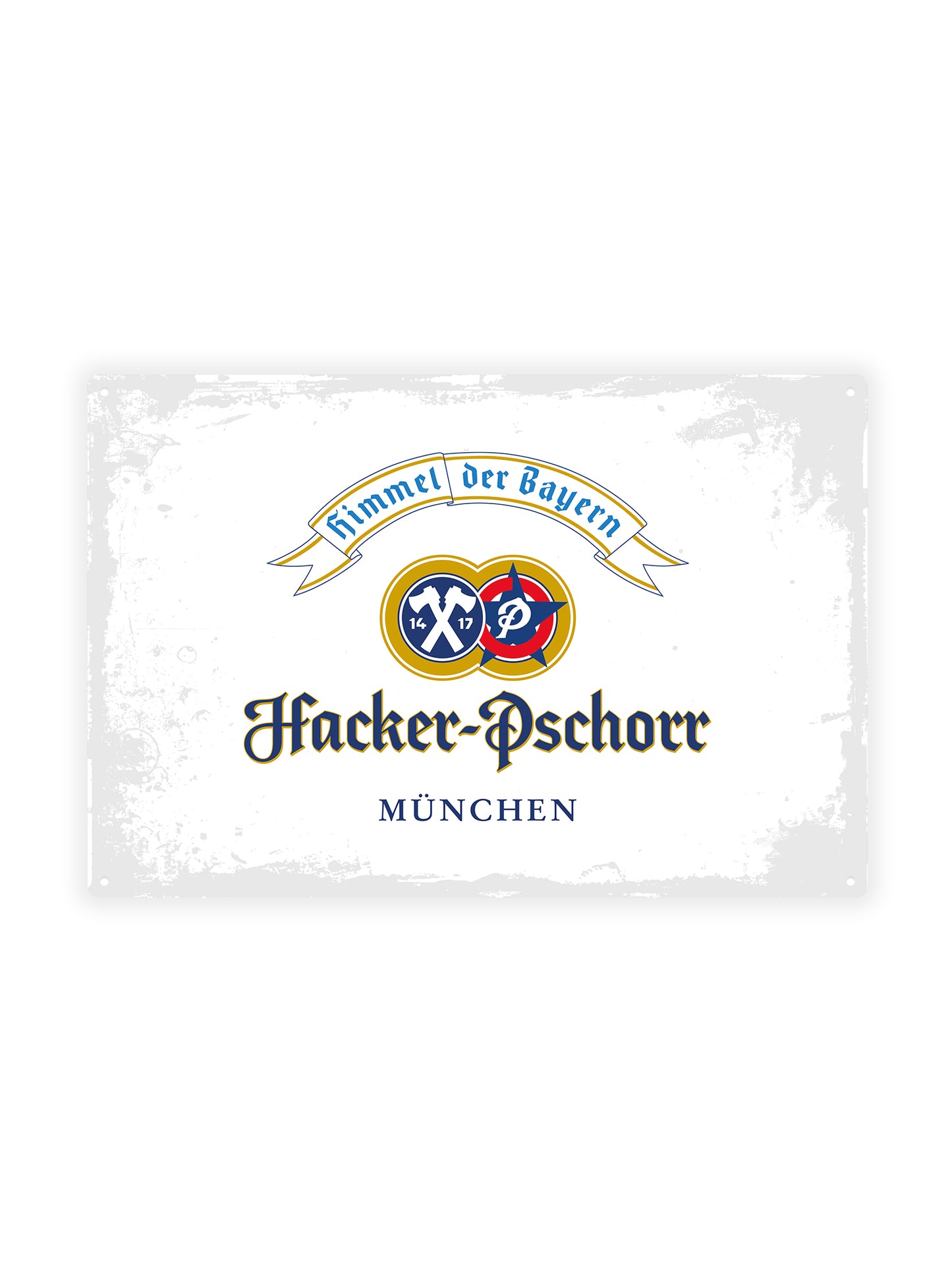Hacker-Pschorr - Metallwandschild