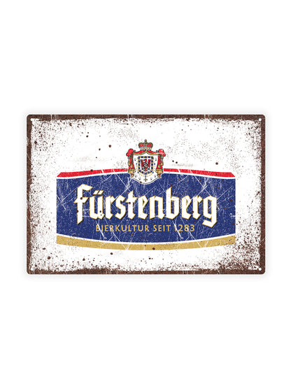 Fürstenberg - Metallwandschild