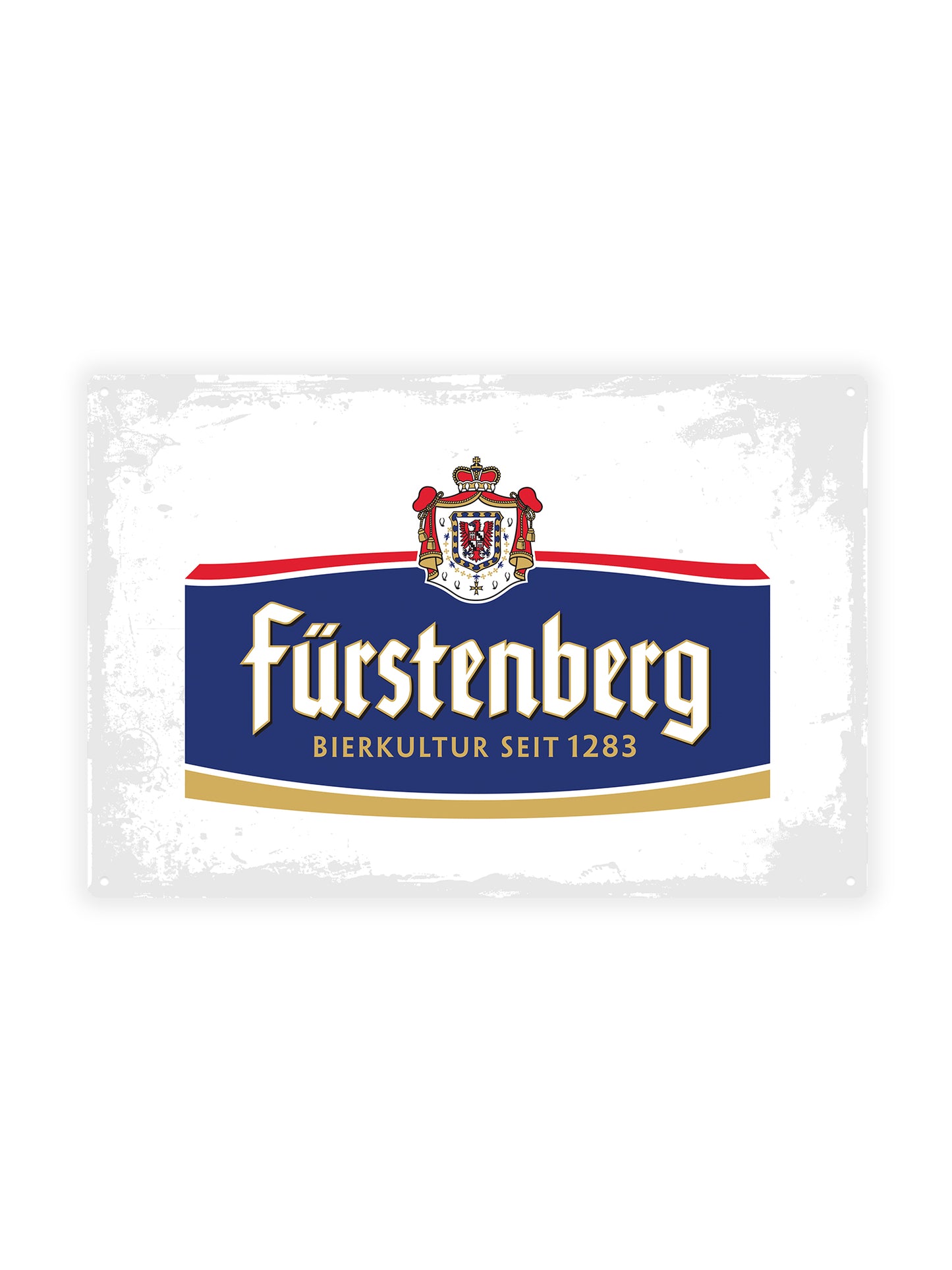 Fürstenberg - Metallwandschild