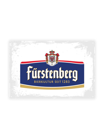 Fürstenberg - Metallwandschild