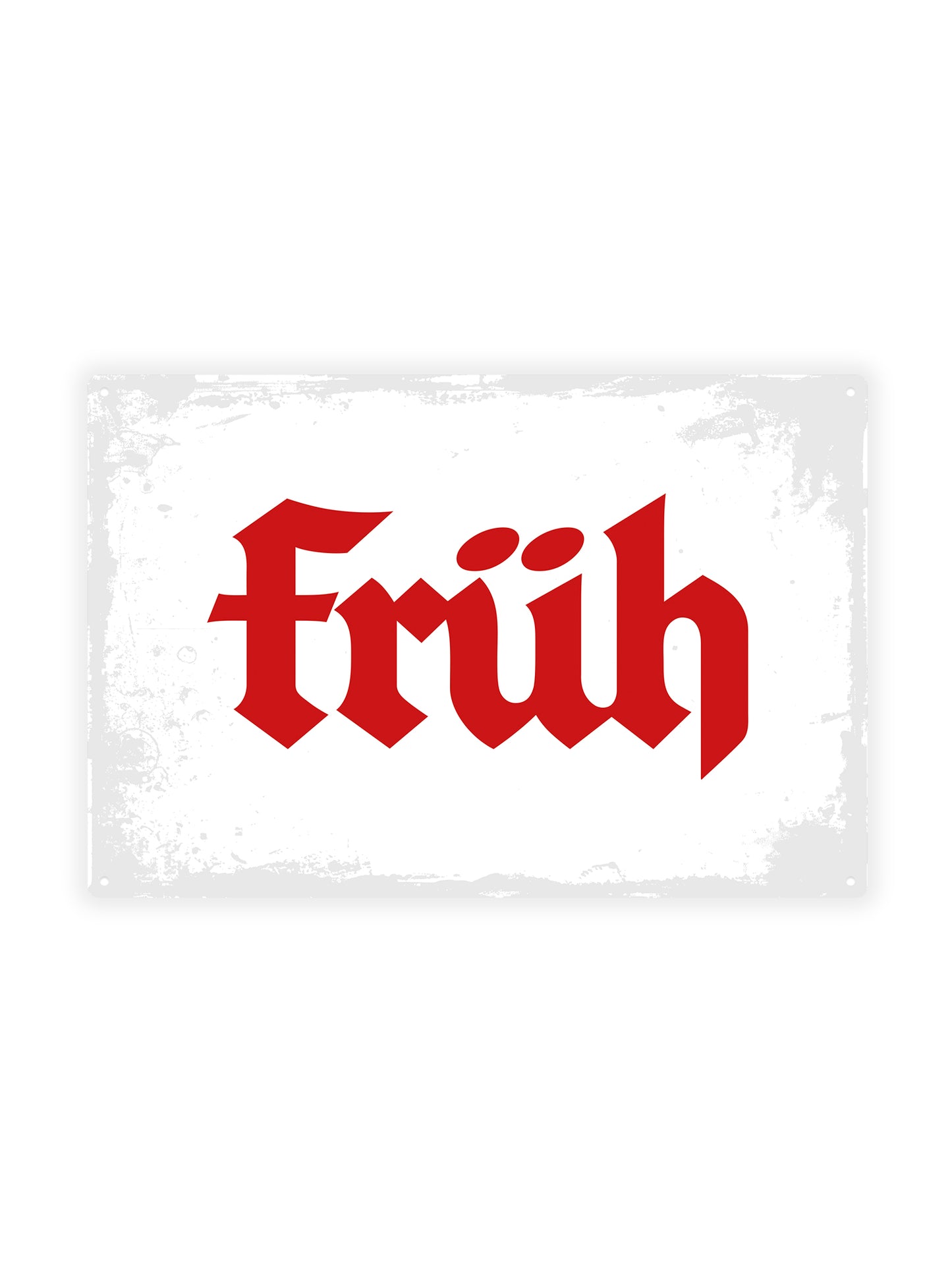 Früh - Metal Wall Sign