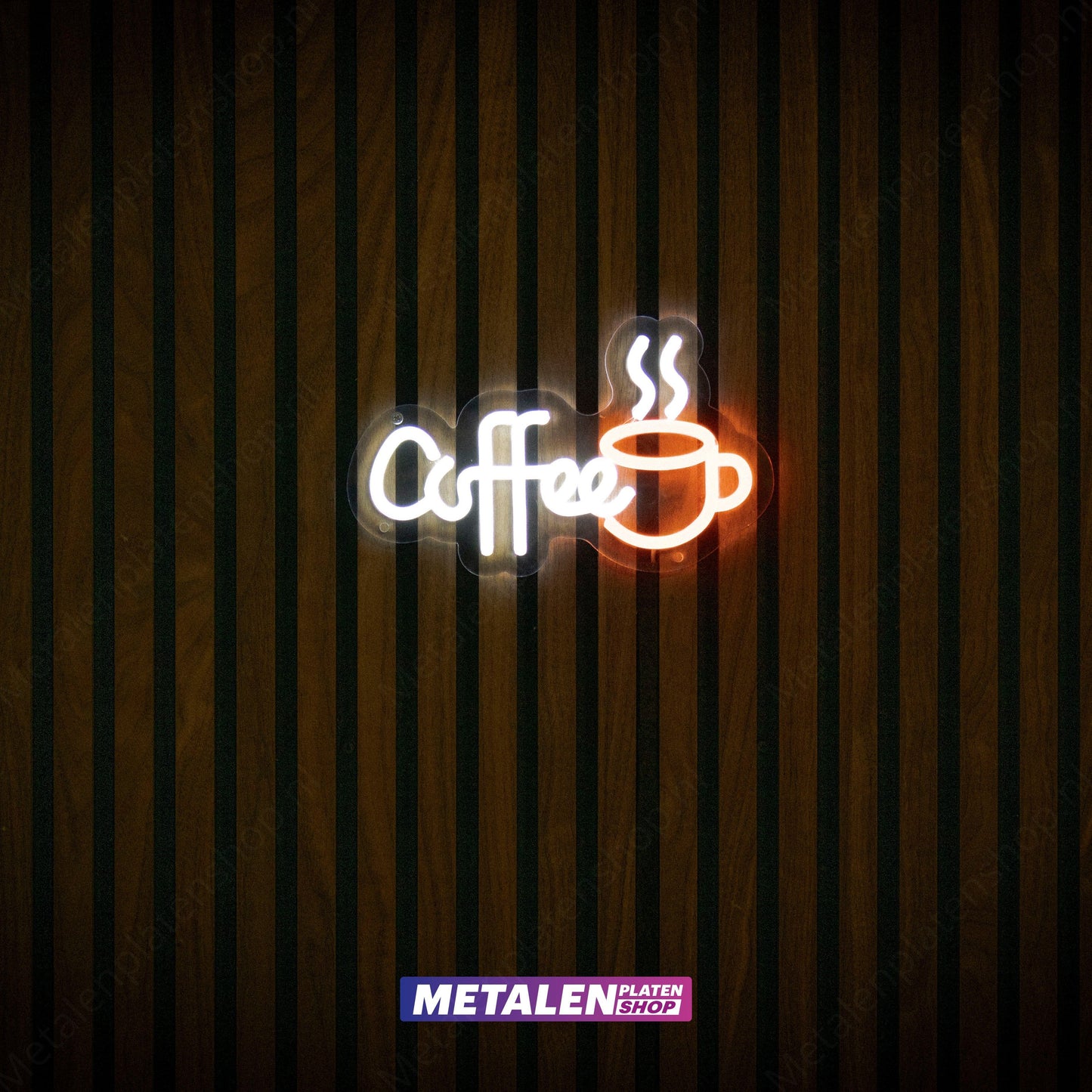 Kaffee - Neonschild - LED