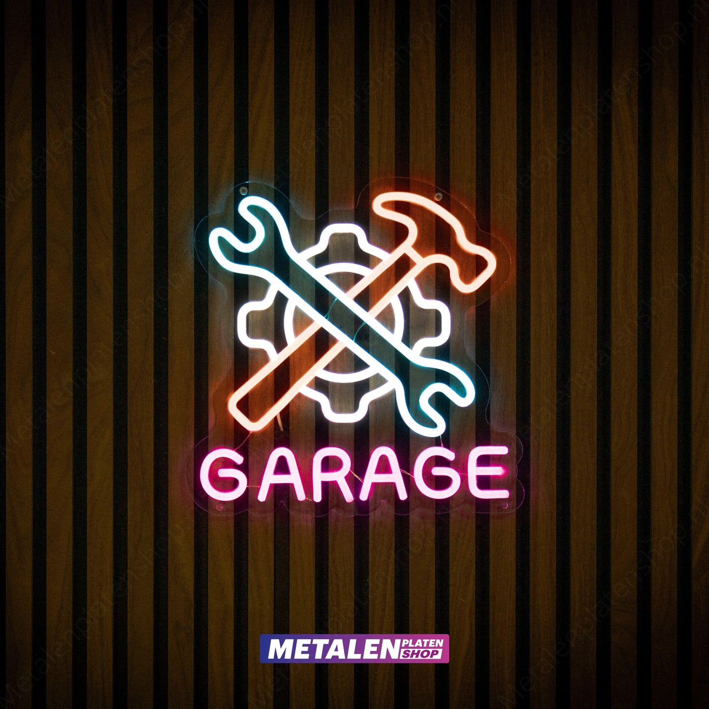 Garage - Neonschild - LED
