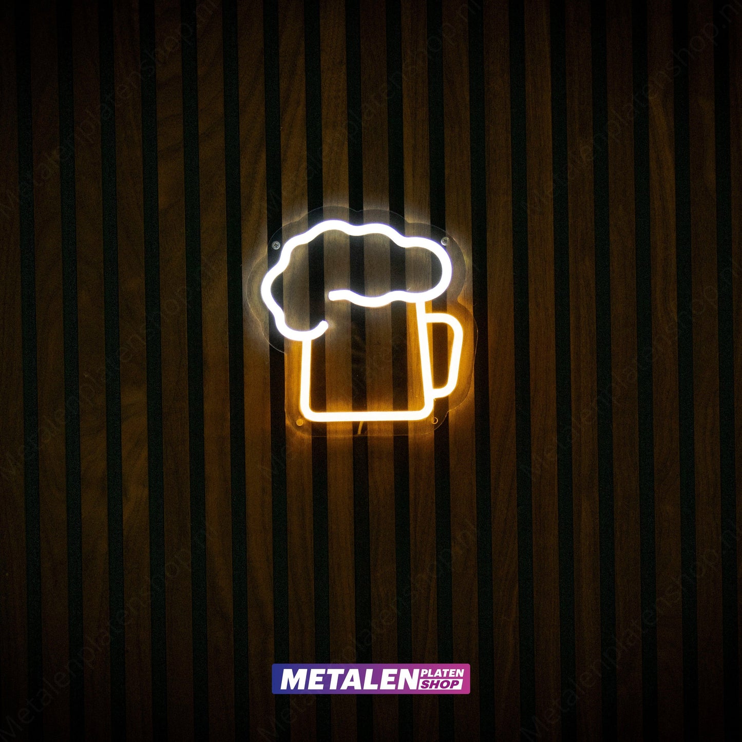 Bierzapfanlage - Neonschild - LED