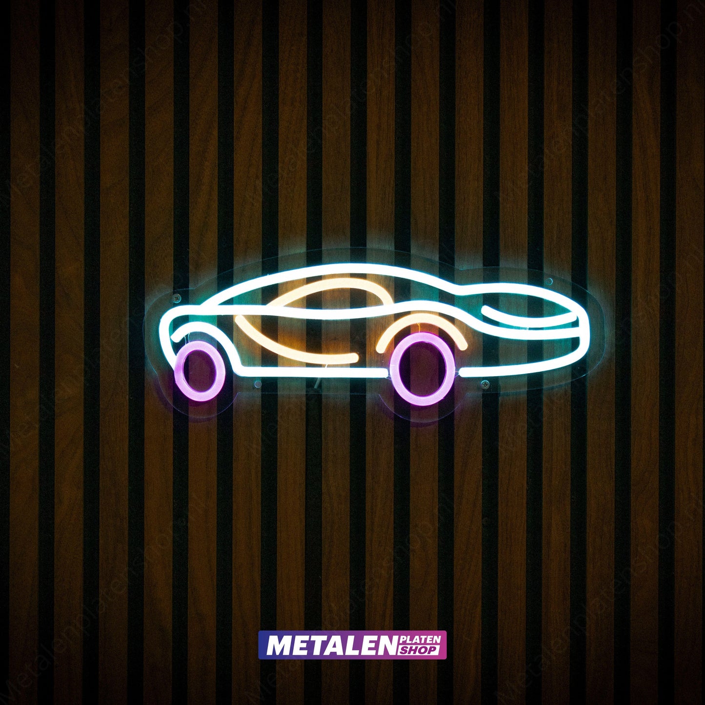 Auto - Neonschild - LED