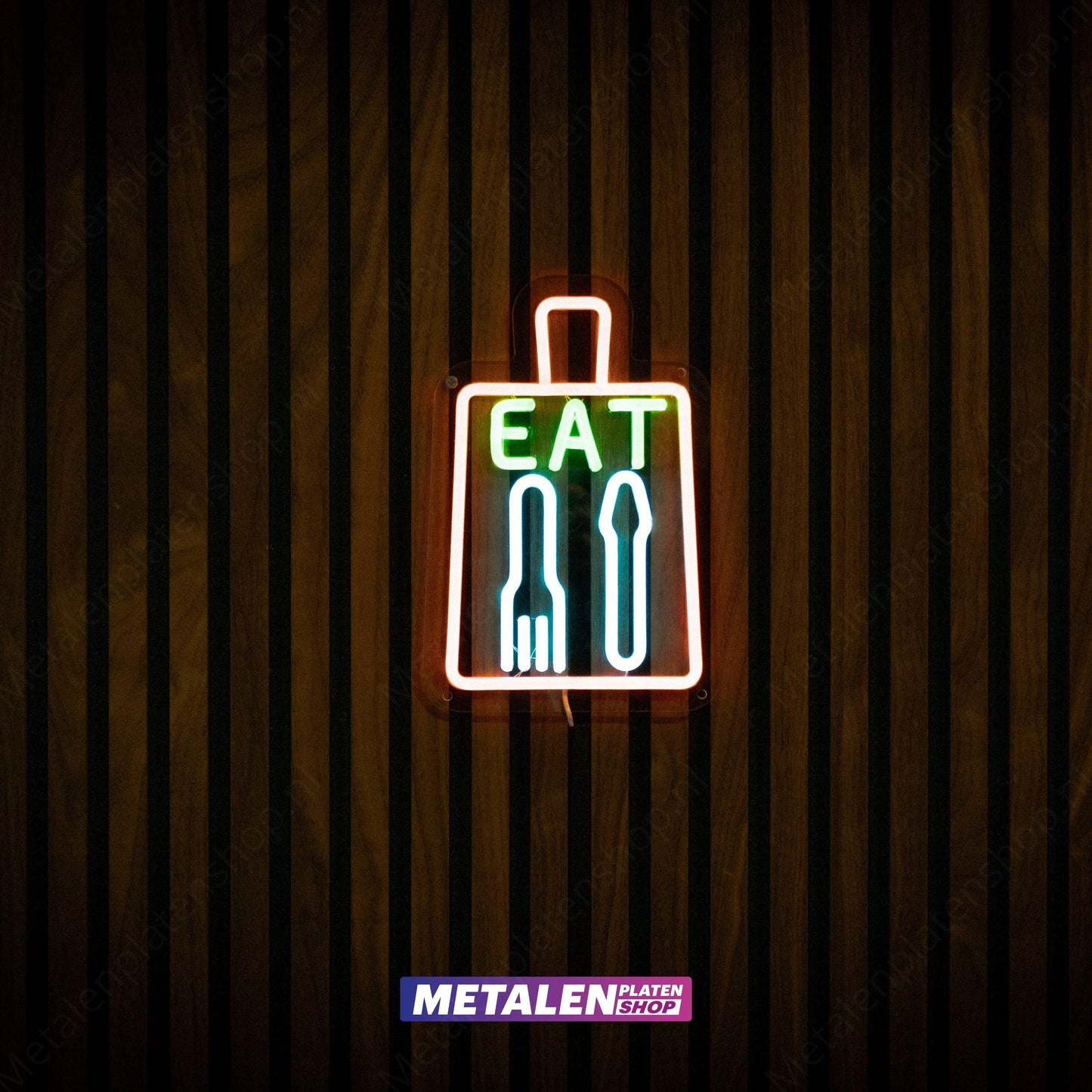 EAT - Neonschild - LED