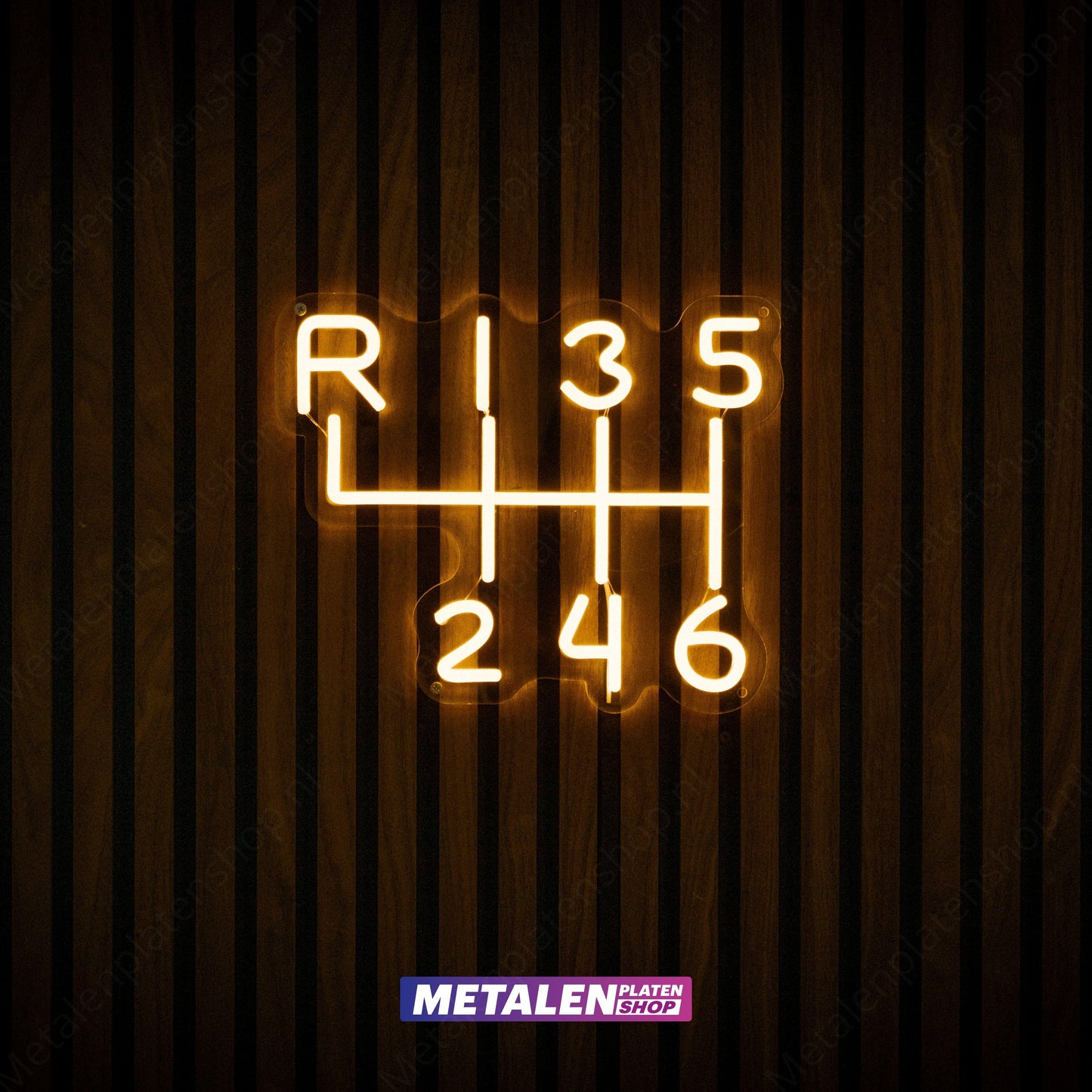 Getriebe - Neonschild - LED