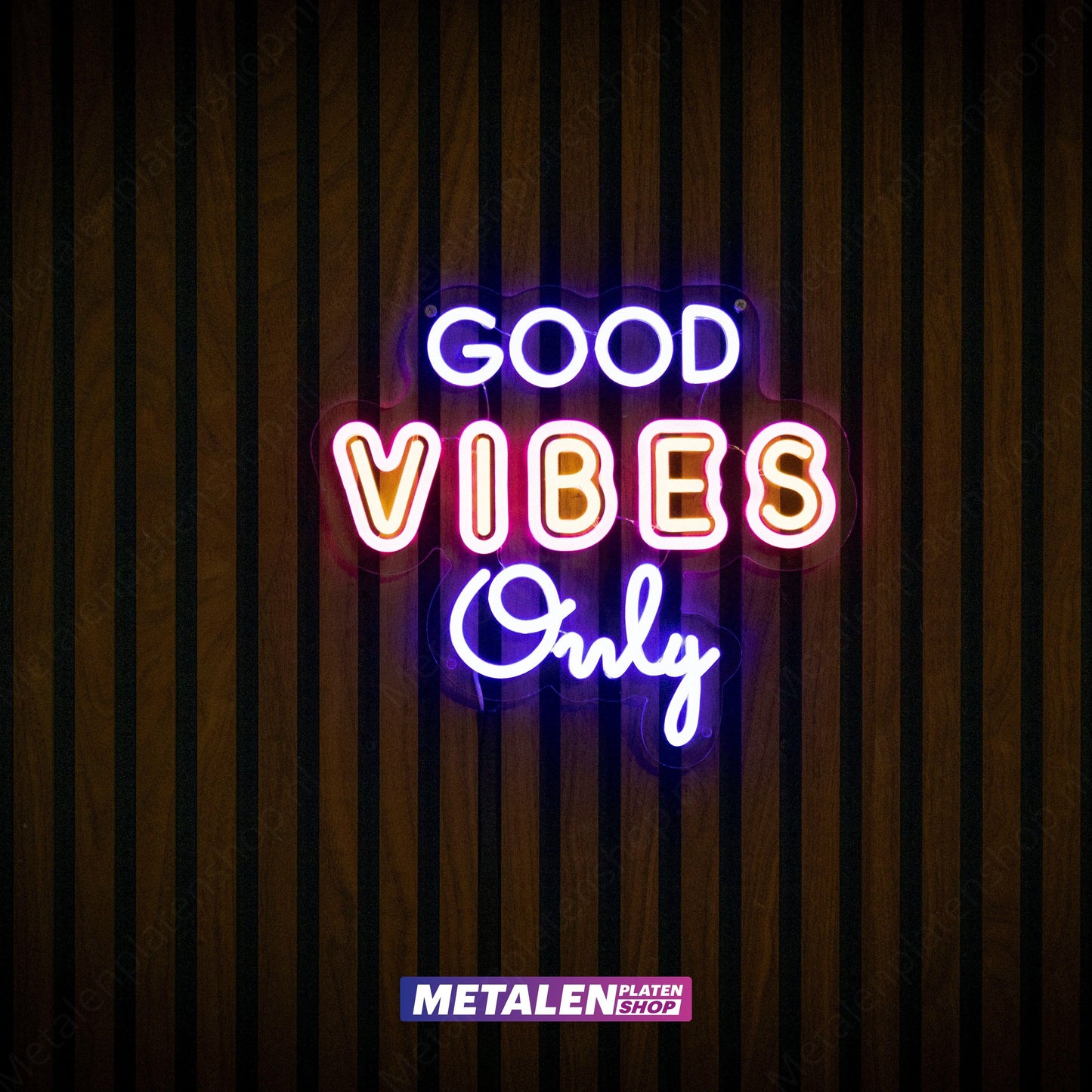 Nur gute Stimmung - Neonschild - LED