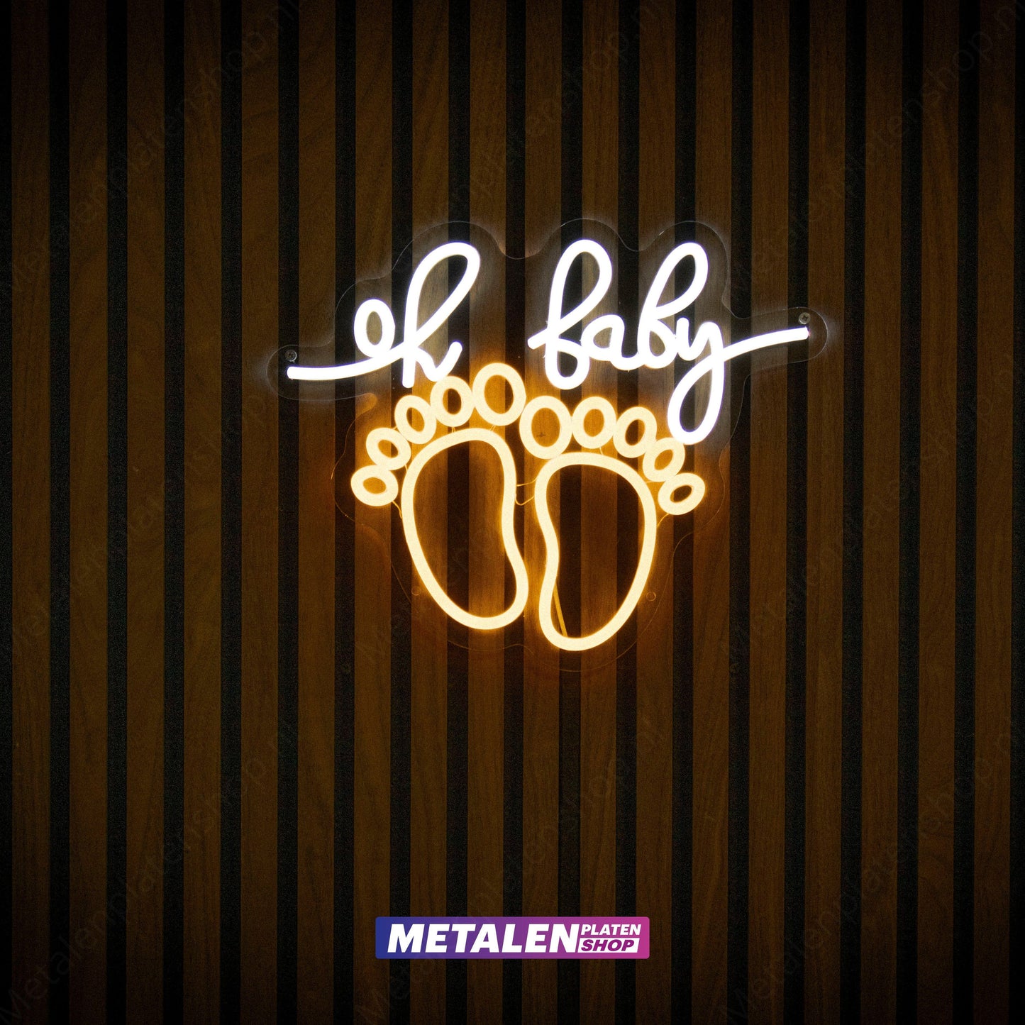 Oh Baby - Neonschild - LED