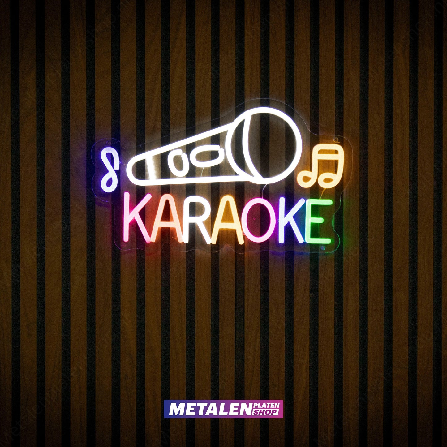 Karaoke - Neonschild - LED