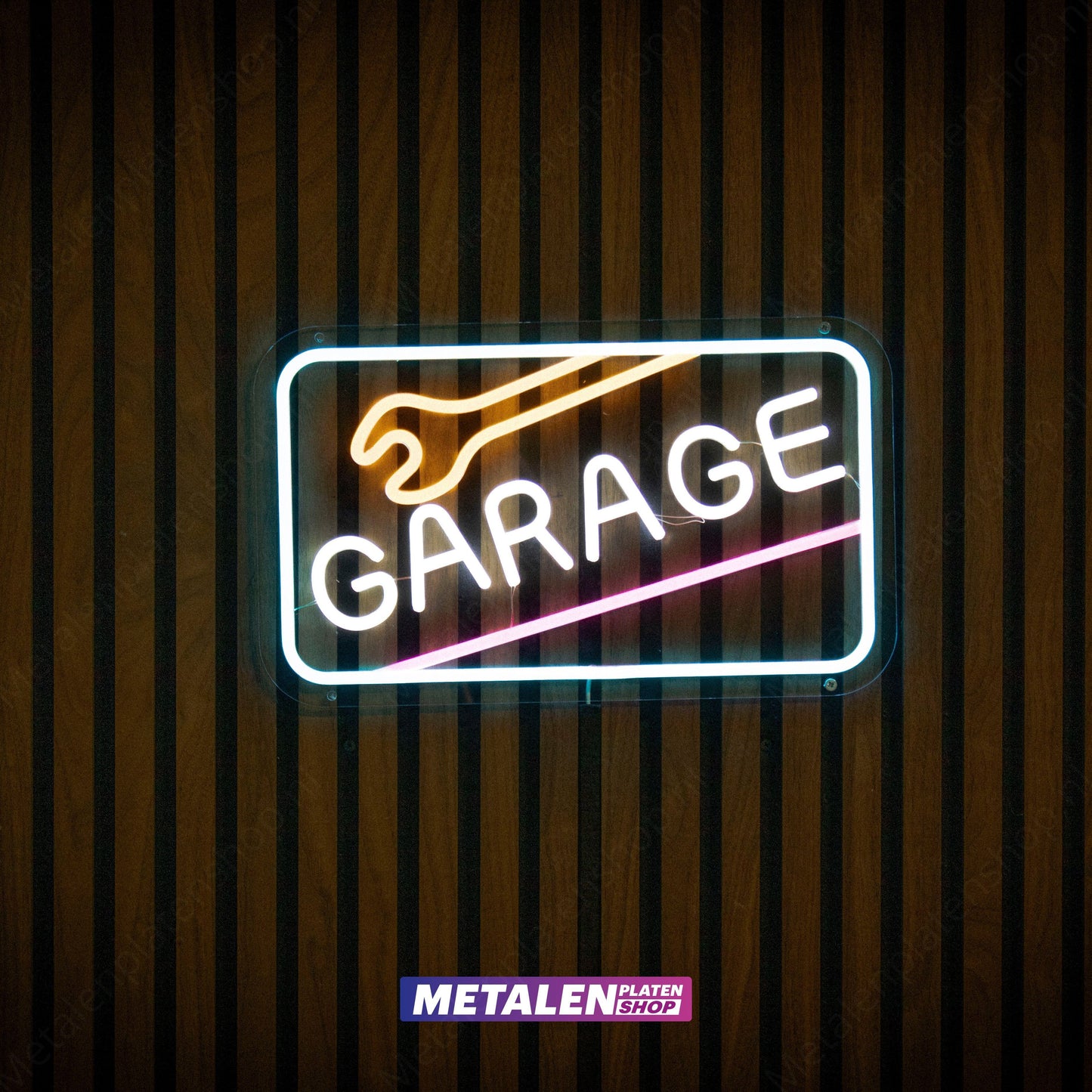 Garage - Neonschild - LED