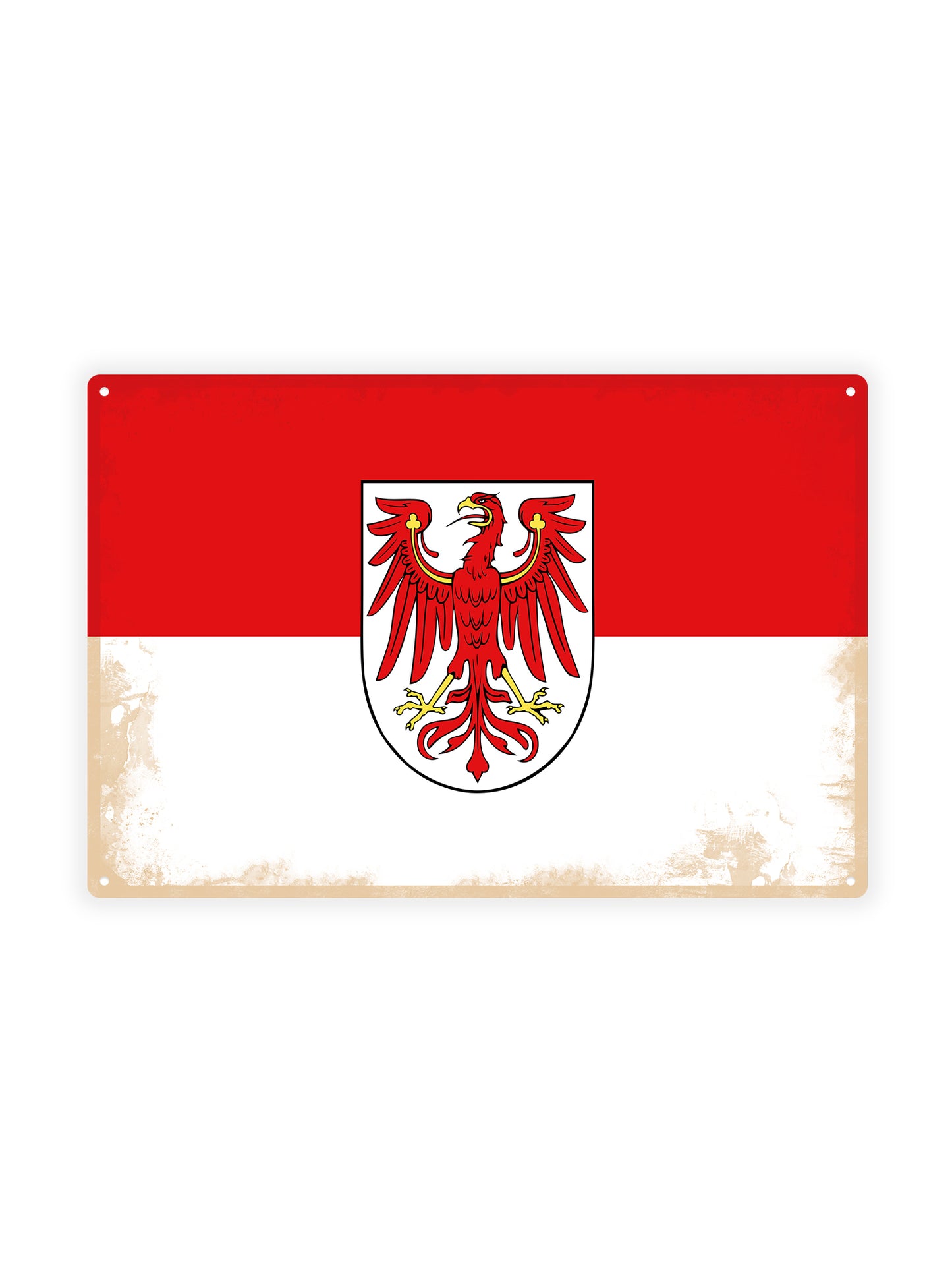 Brandenburg - Metall Wandschild