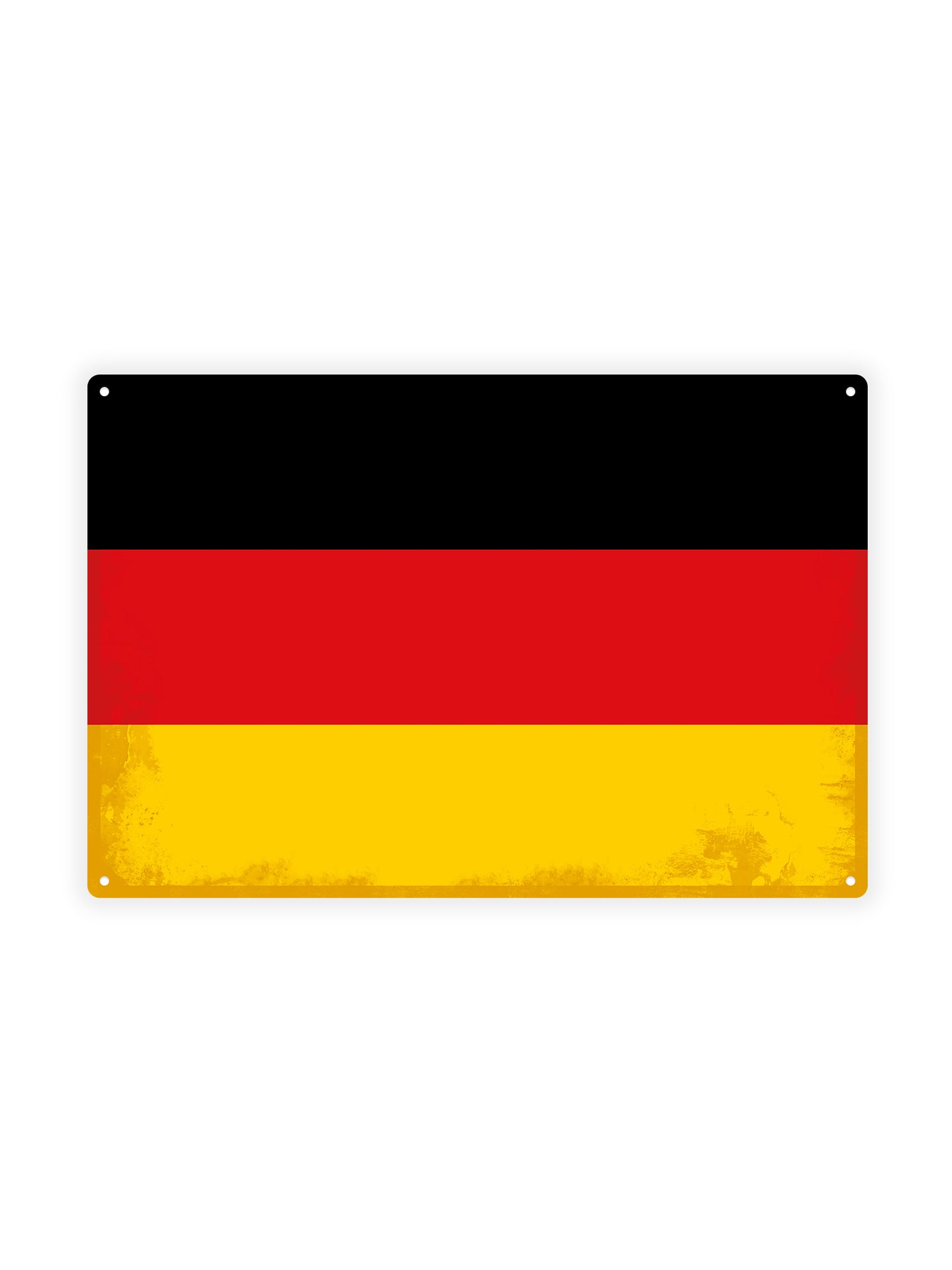 Deutschland - Metallwandschild