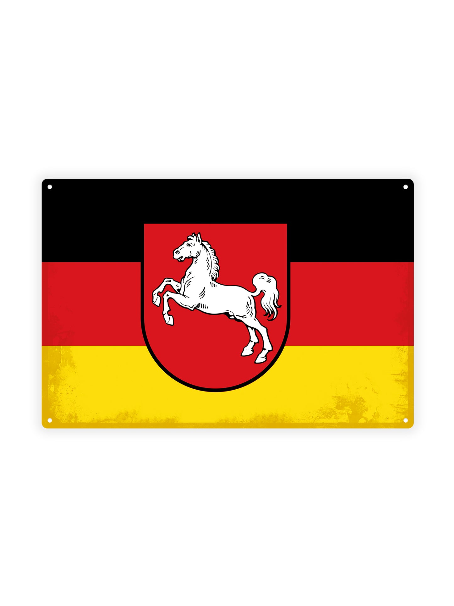 Niedersachsen - Metall Wandschild