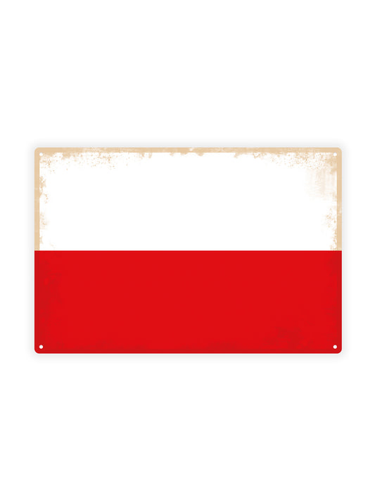 Freistaat Thüringen - Metalen Wandbord