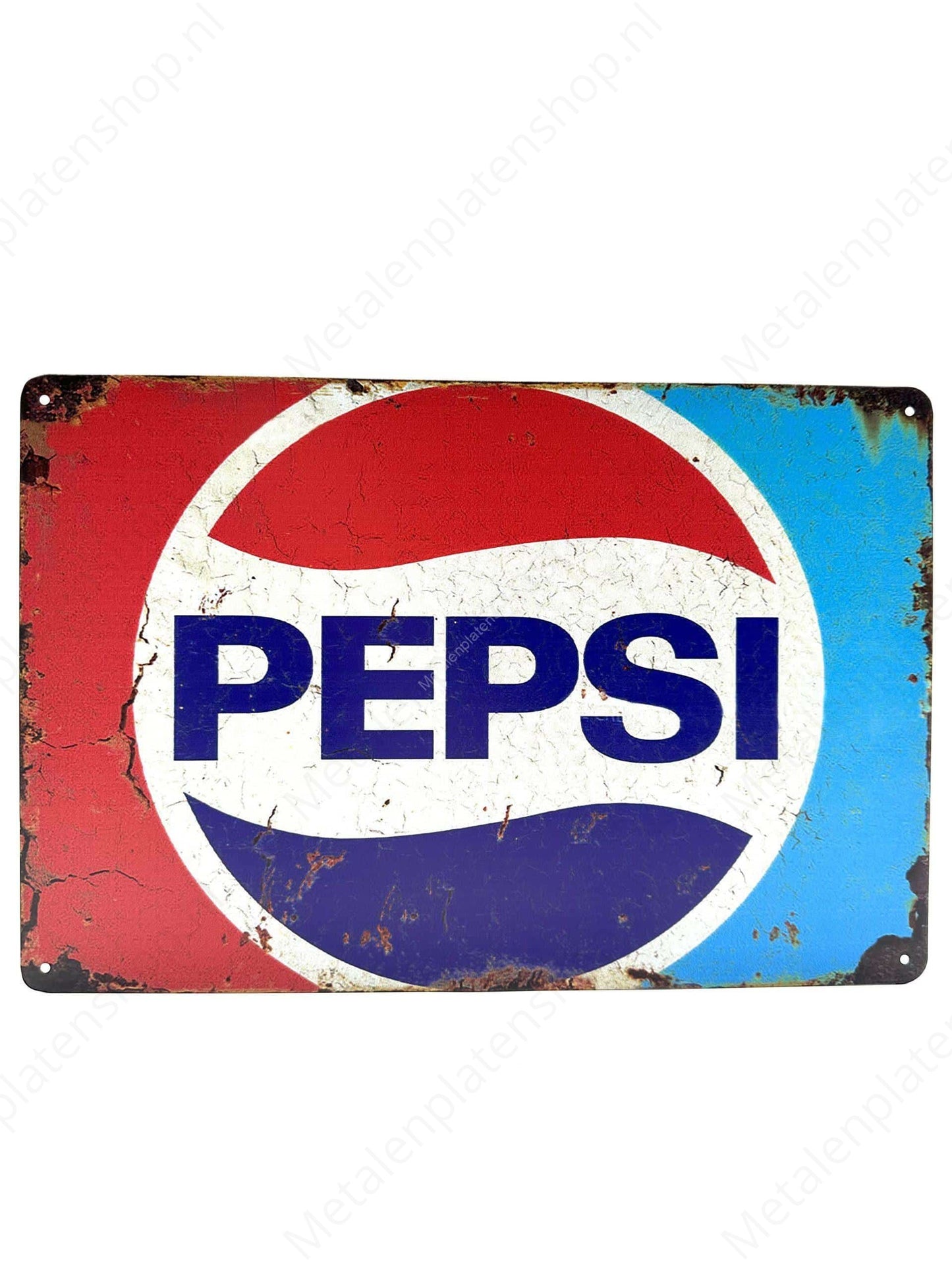 Pepsi - Metallwandschild