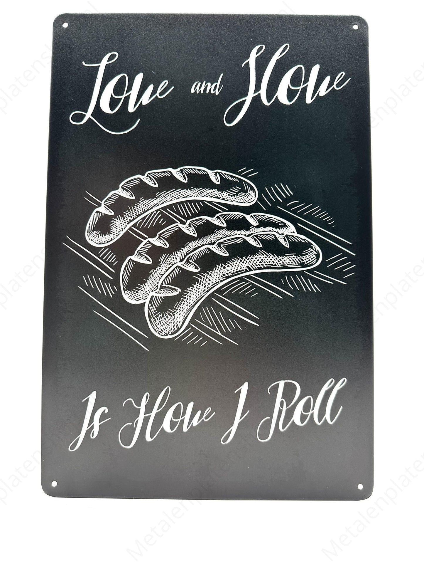 BBQ - Metal Wall Sign