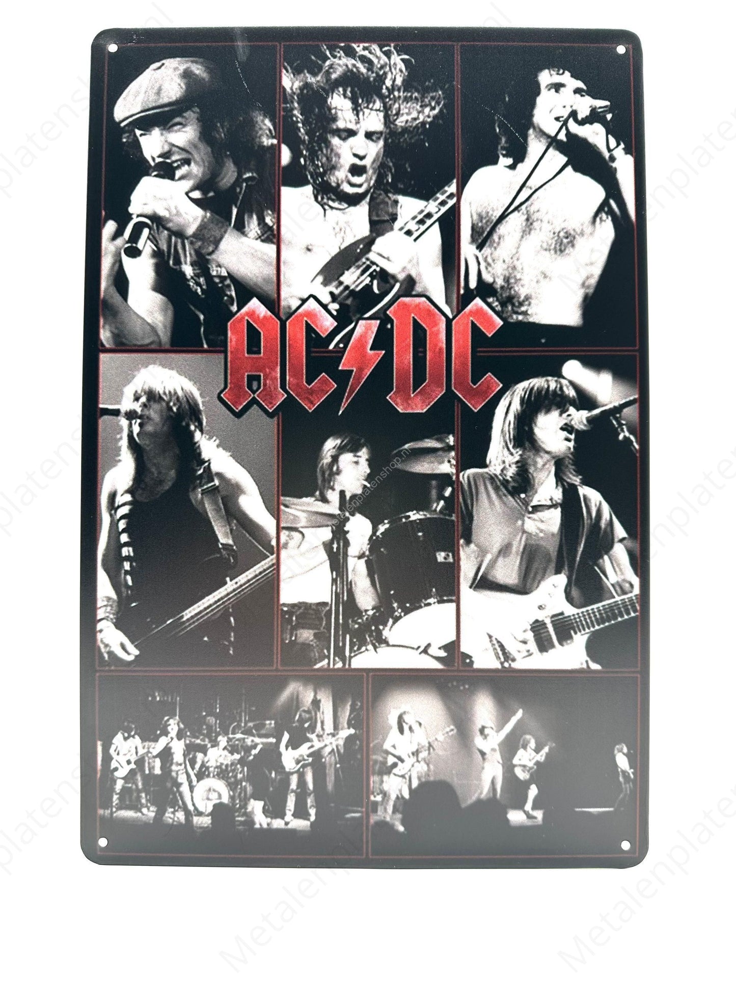 AC-DC - Metallwandschild