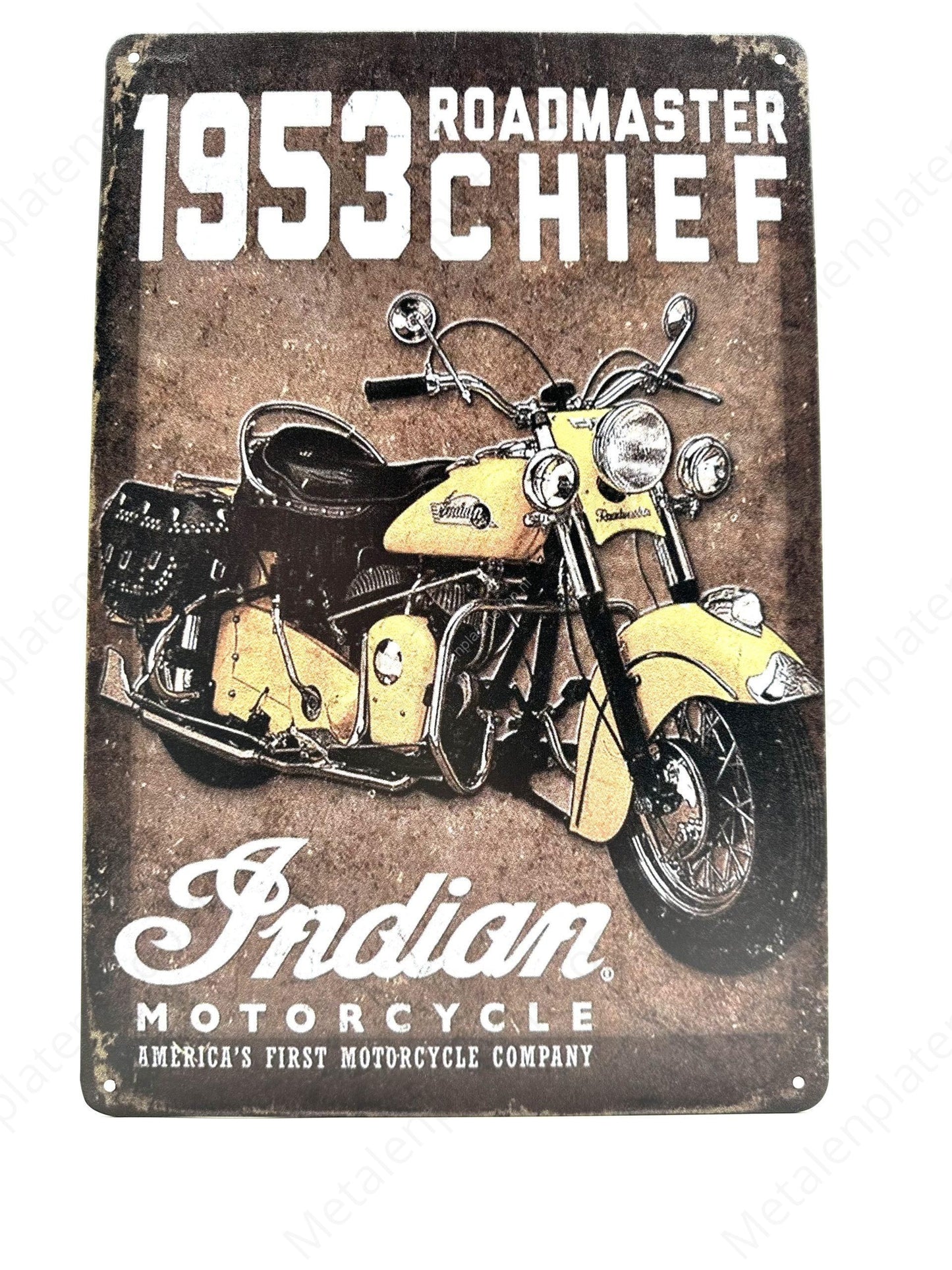 1953 Roadmaster Chief - Metal Wall Sign