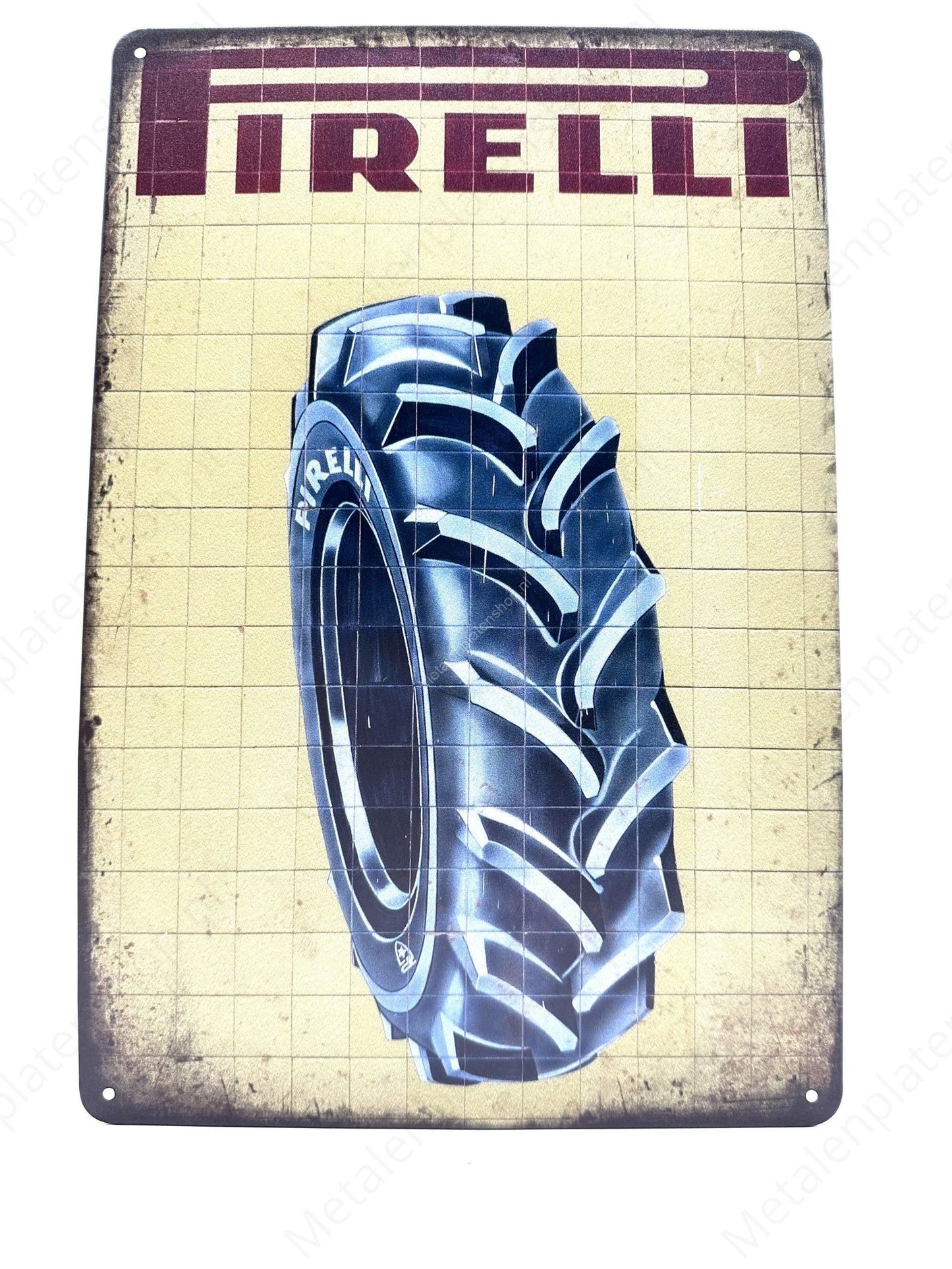 Metallwandschild - Pirelli