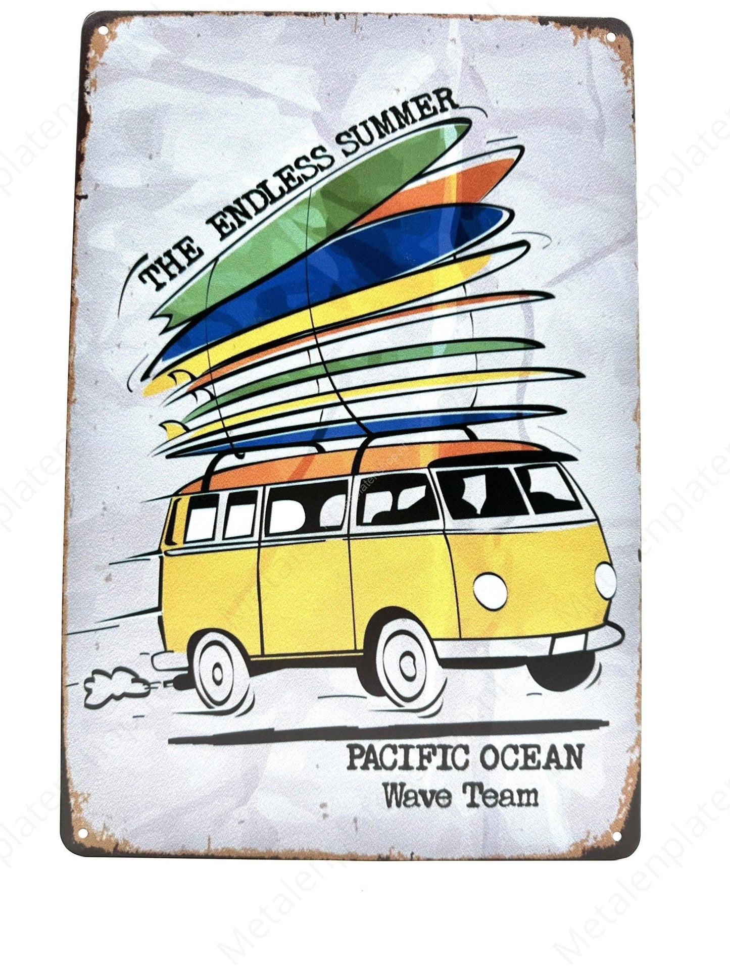The Endless Summer - Metal Wall Sign