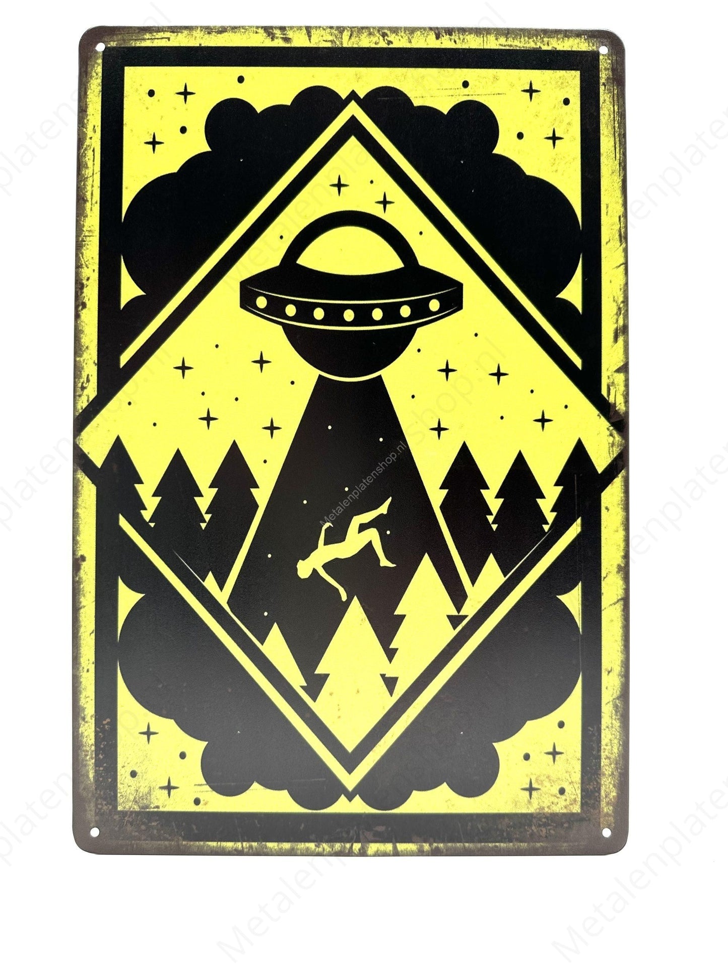 Space Shuttle - Metal Wall Sign