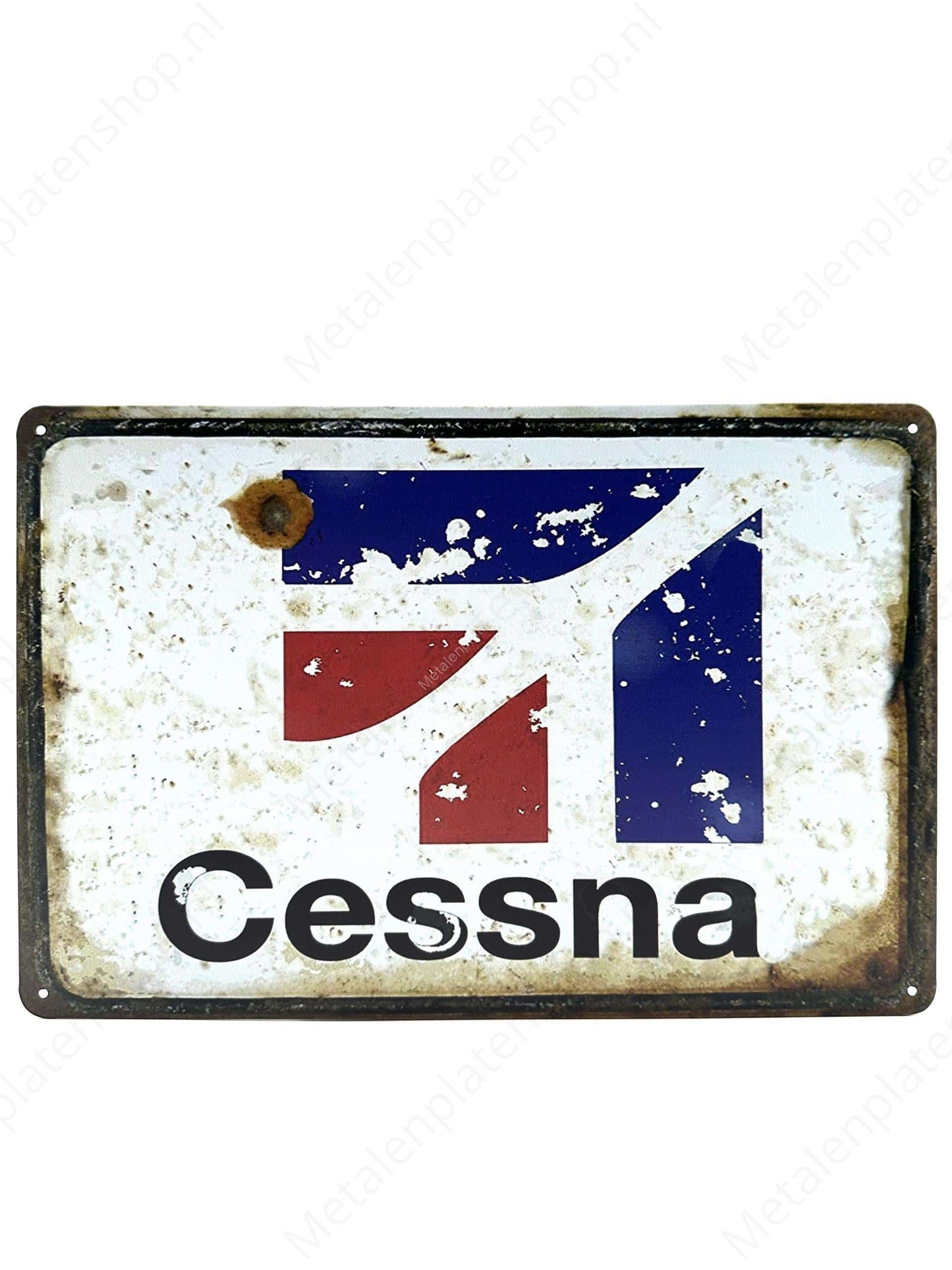 Cessna - Metal Wall Sign